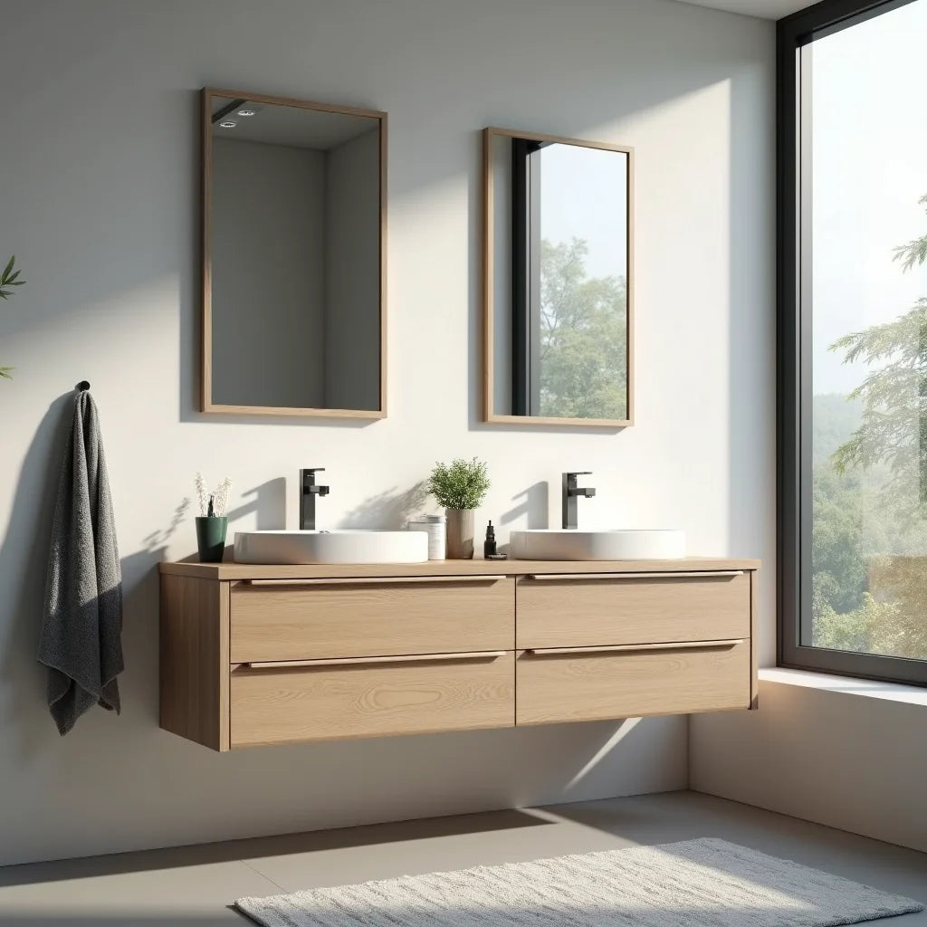 Wall Hung Vanity With Drawers - Why a Wall Hung Vanity with Drawers Works in Any Bathroom