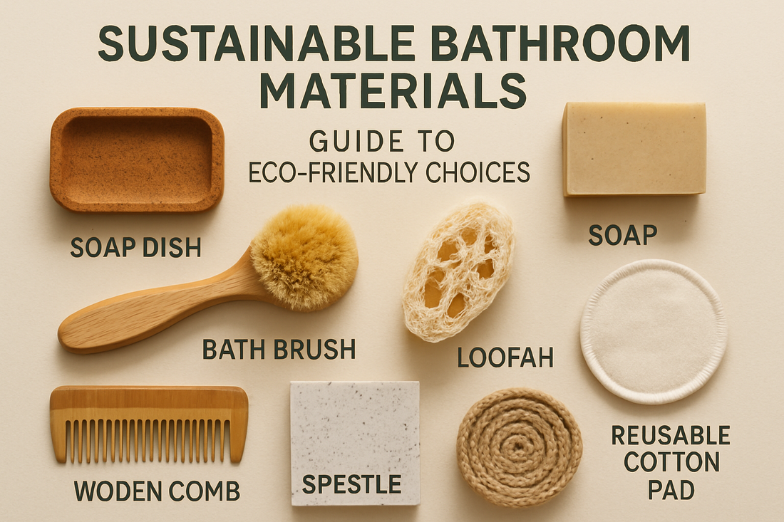 Sustainable Bathroom Materials: Guide to Eco-Friendly Choices