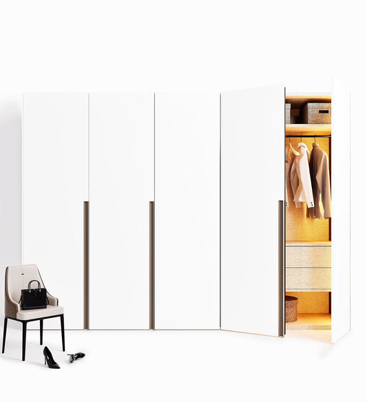 AVENA - Customizable dressing wardrobe with hinged doors - Rovalux