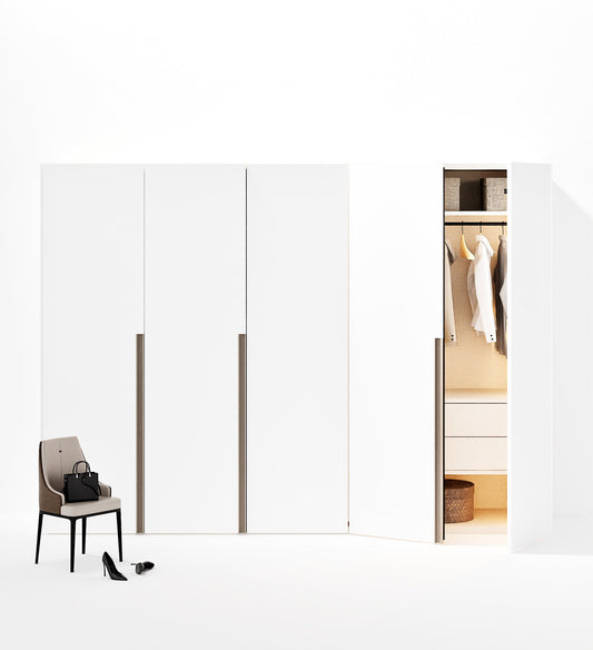 AVENA - Customizable dressing wardrobe with hinged doors - Rovalux