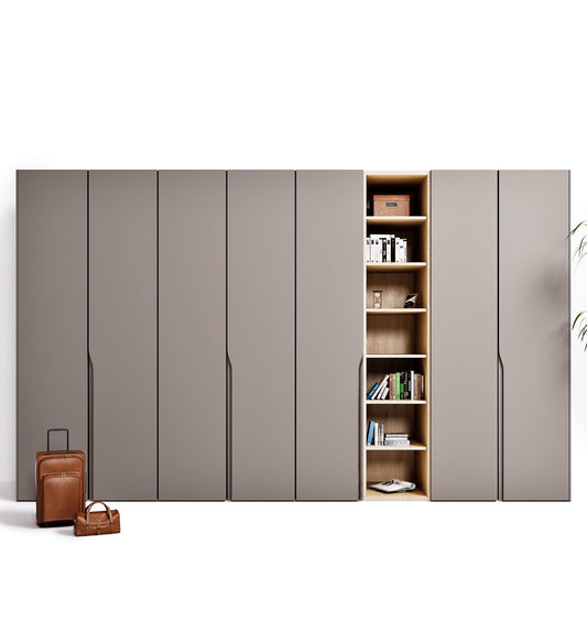 Elegance Arden - Customizable dressing wardrobe with hinged doors - Rovalux