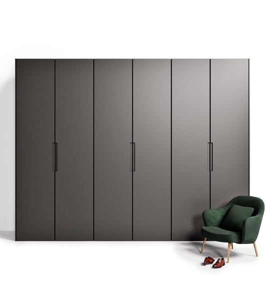 Minera Nova - Customizable dressing wardrobe with hinged doors - Rovalux