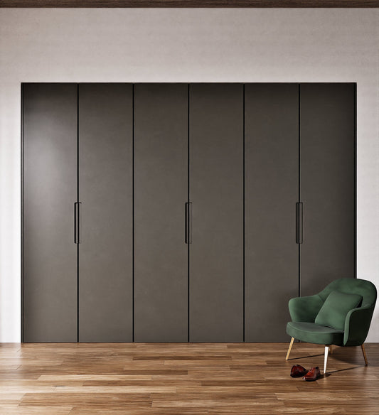 Minera Nova - Customizable dressing wardrobe with hinged doors - Rovalux
