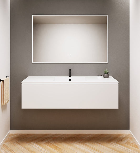 Alba – Corian® Basin Unit with 1 Drawer - Rovalux