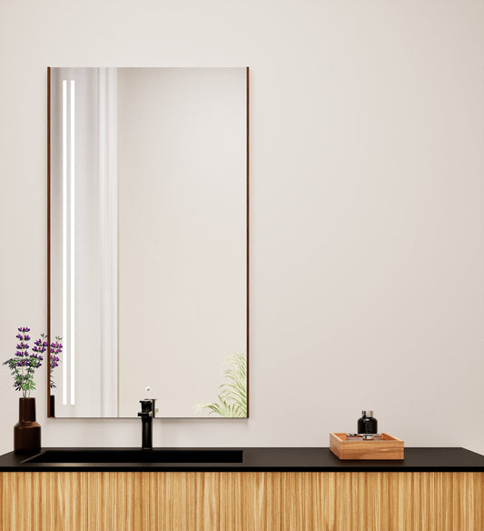 Fluvia Alto Mirror with Integrated LED Lighting - ROVALUX