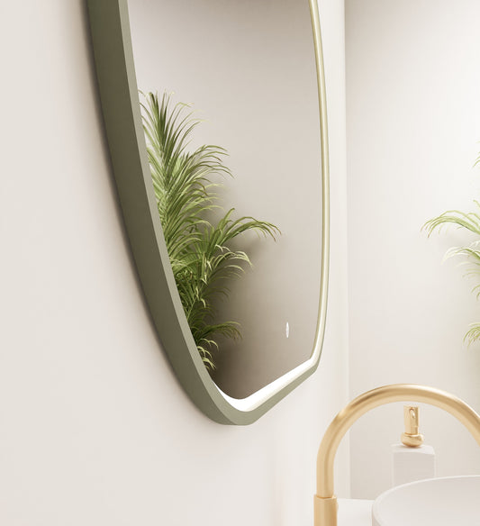 Serenia Ova Mirror with Integrated LED Lighting - ROVALUX