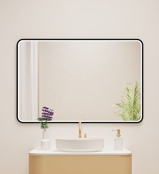Serenia RECTO Mirror with Integrated LED Lighting - ROVALUX