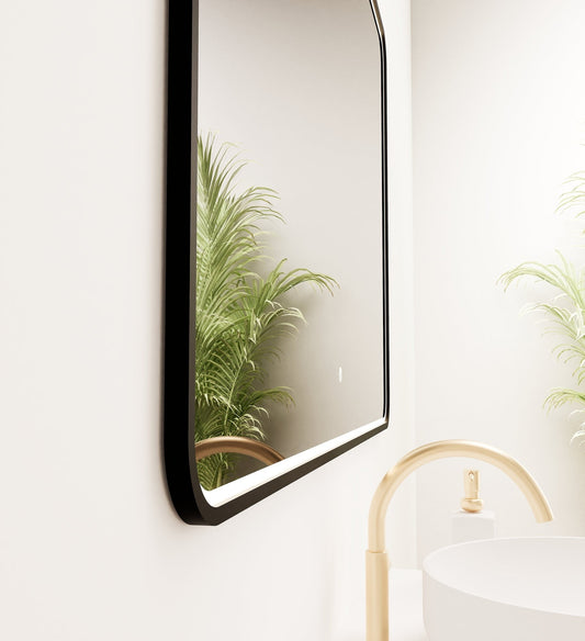 Serenia RECTO Mirror with Integrated LED Lighting - ROVALUX