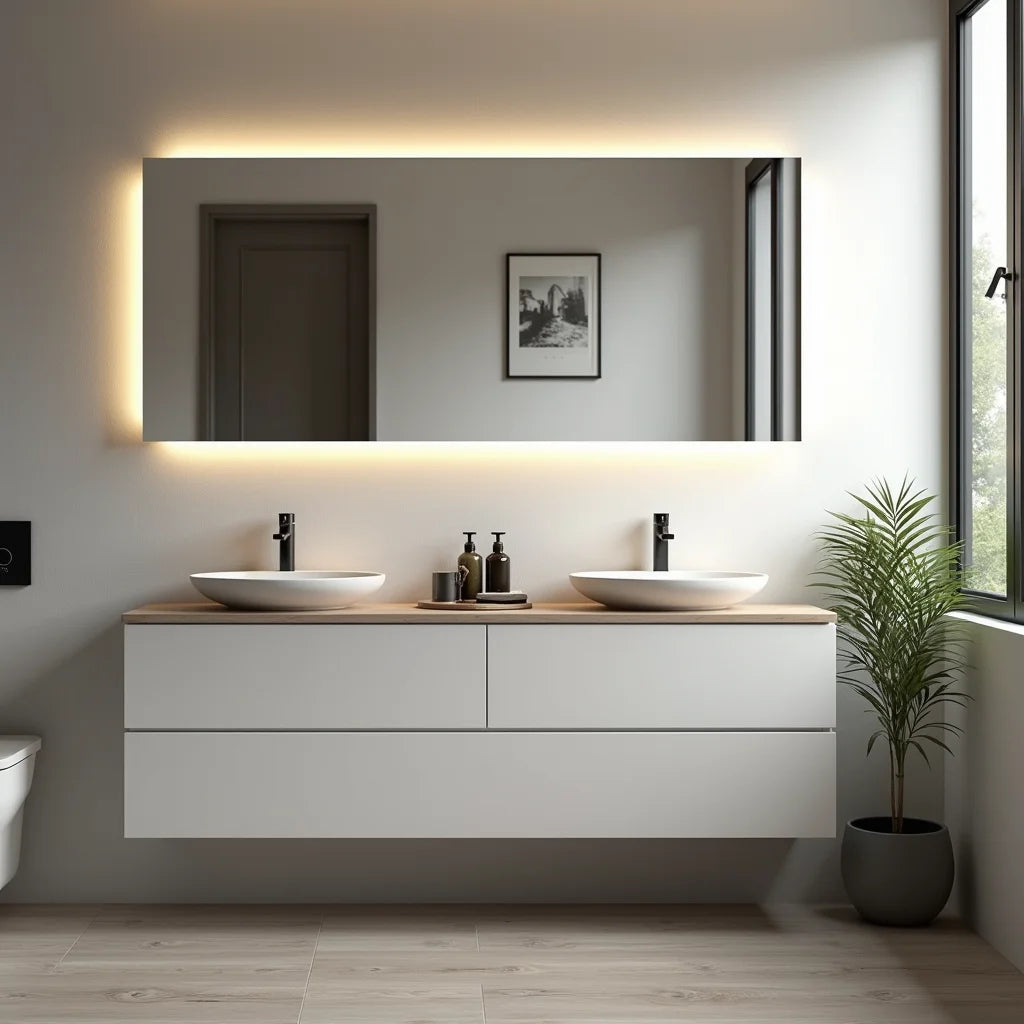 Meubles De Salle De Bain Sur Mesure - Bespoke Bathroom Furniture Tailored for Your Space