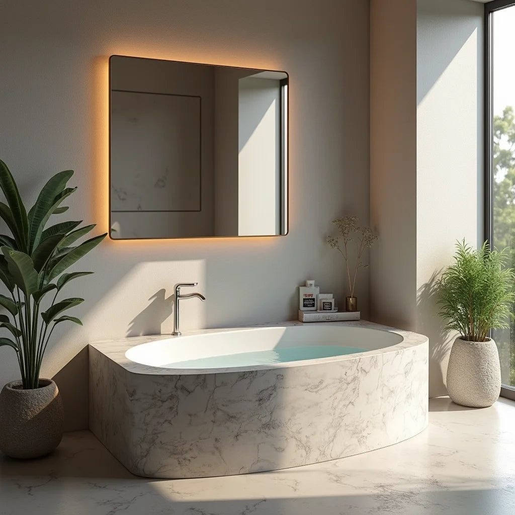 Mineral Stone Baths - Mineral Stone Baths Elevate Modern Bathrooms Into Luxury