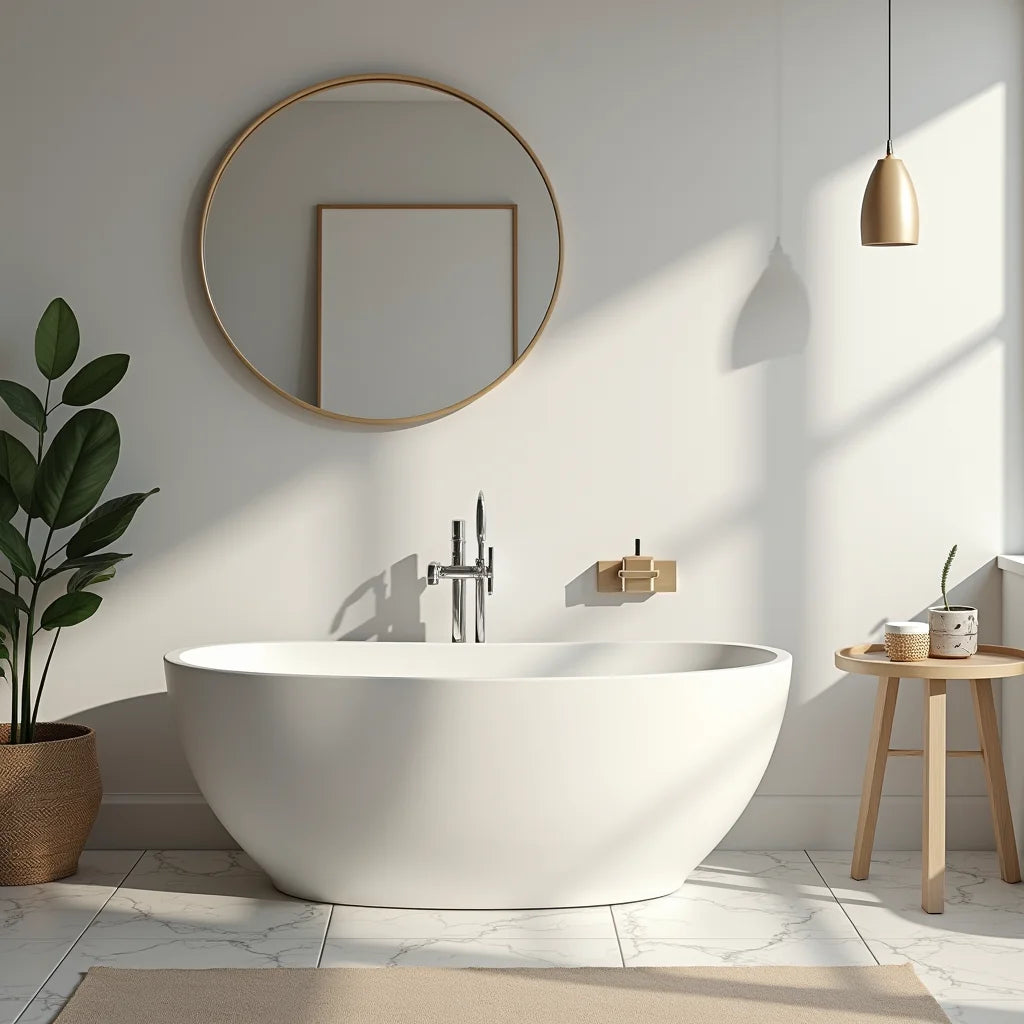 Minimalist Bathroom Styles - Minimalist Bathroom Styles for Calm Clean Modern Spaces