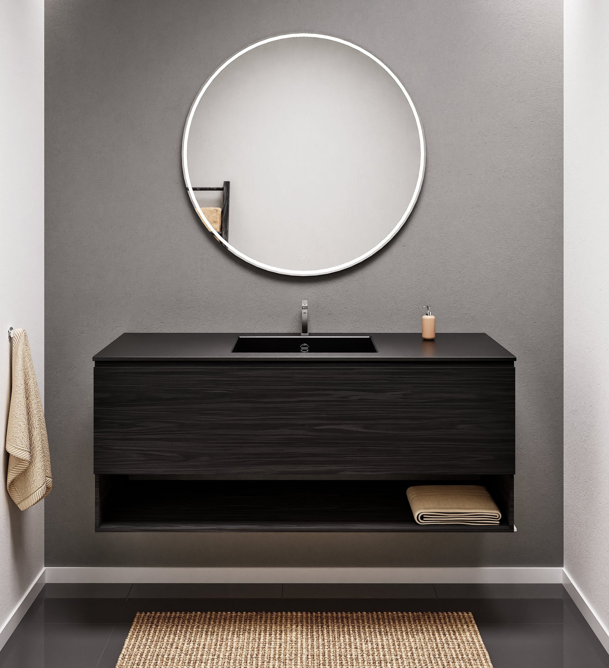 ecomposer-wood color-black