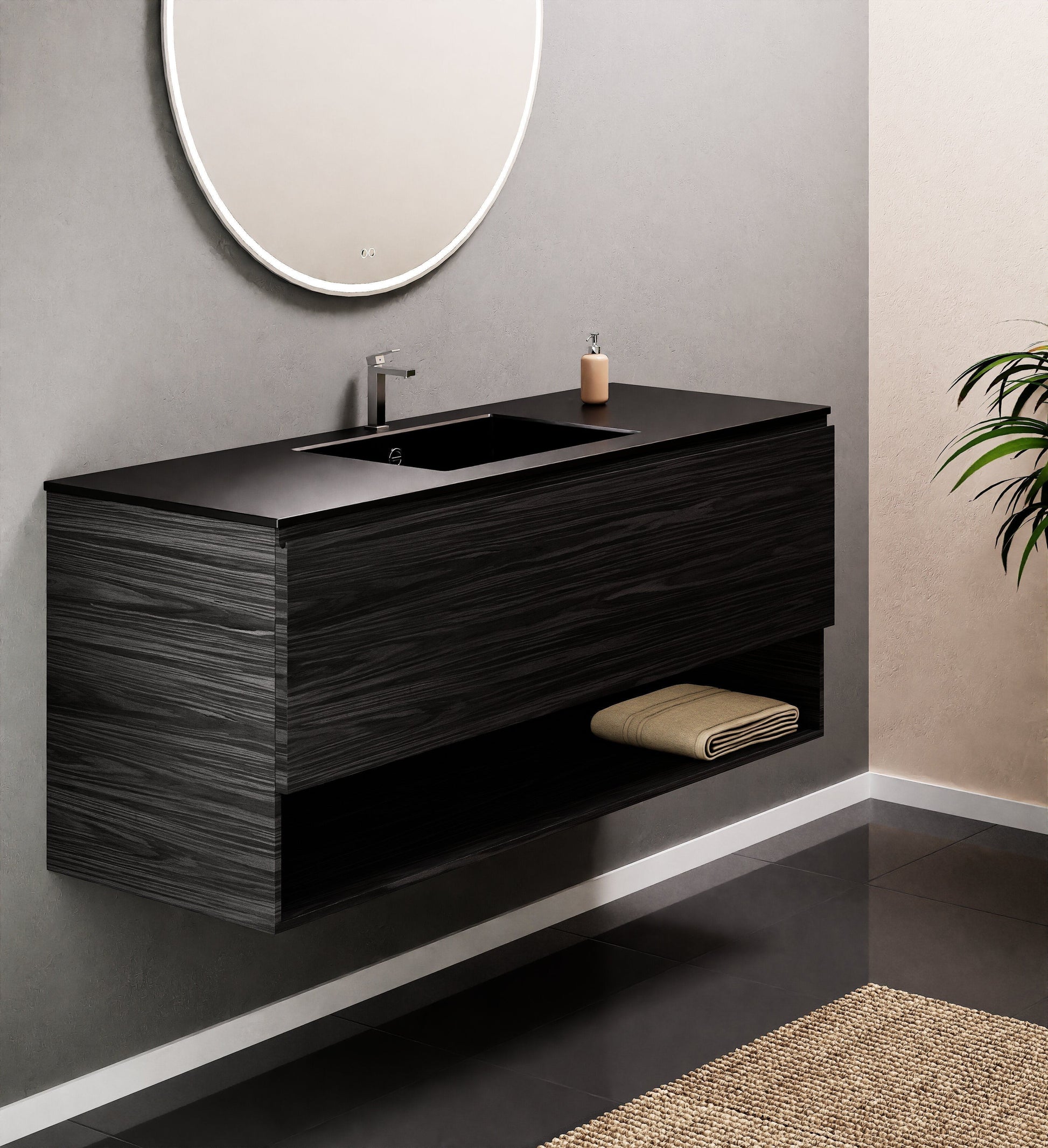 ecomposer-wood color-black