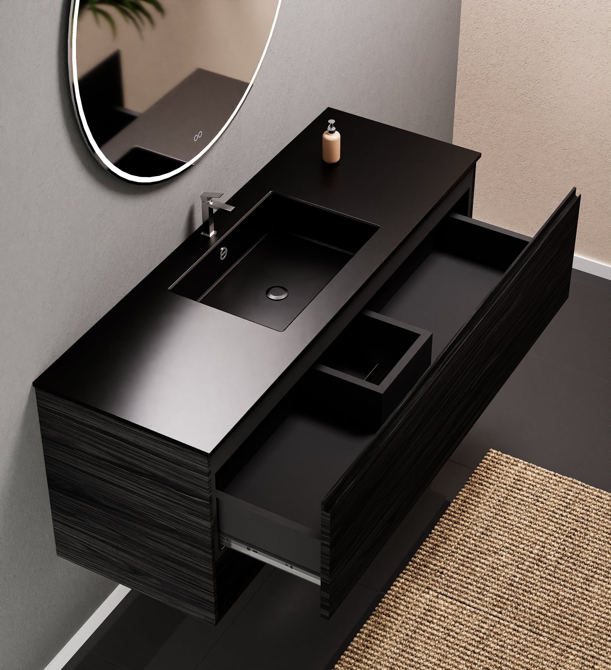 ecomposer-wood color-black