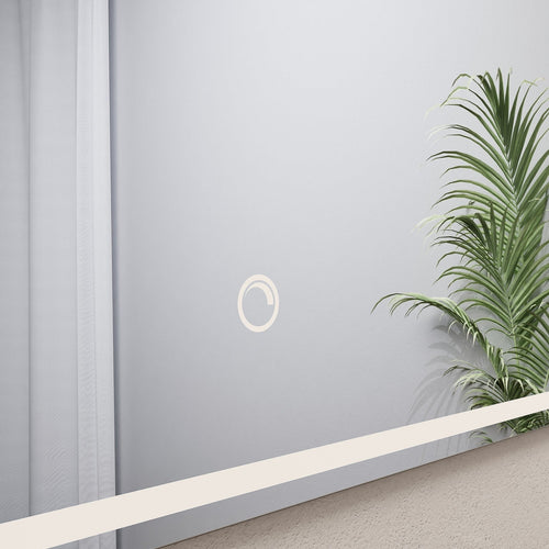 Aurora Ova Mirror with Integrated LED Lighting - ROVALUX