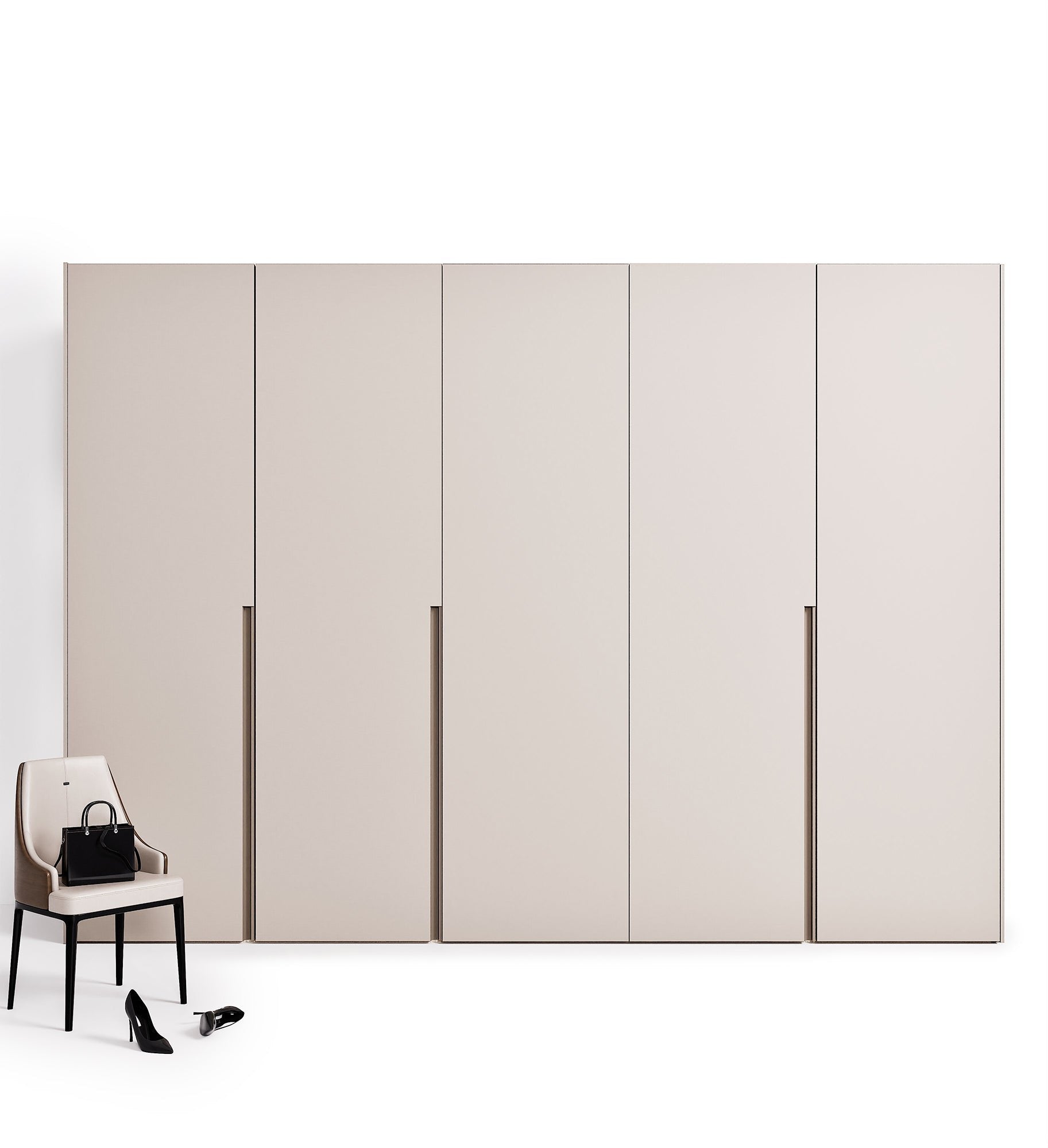 AVENA - Customizable dressing wardrobe with hinged doors - Rovalux