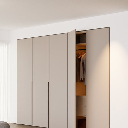 AVENA - Customizable dressing wardrobe with hinged doors - Rovalux