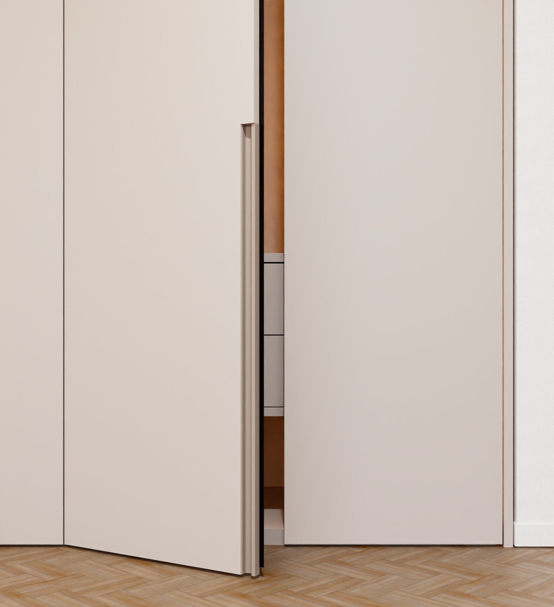 AVENA - Customizable dressing wardrobe with hinged doors - Rovalux