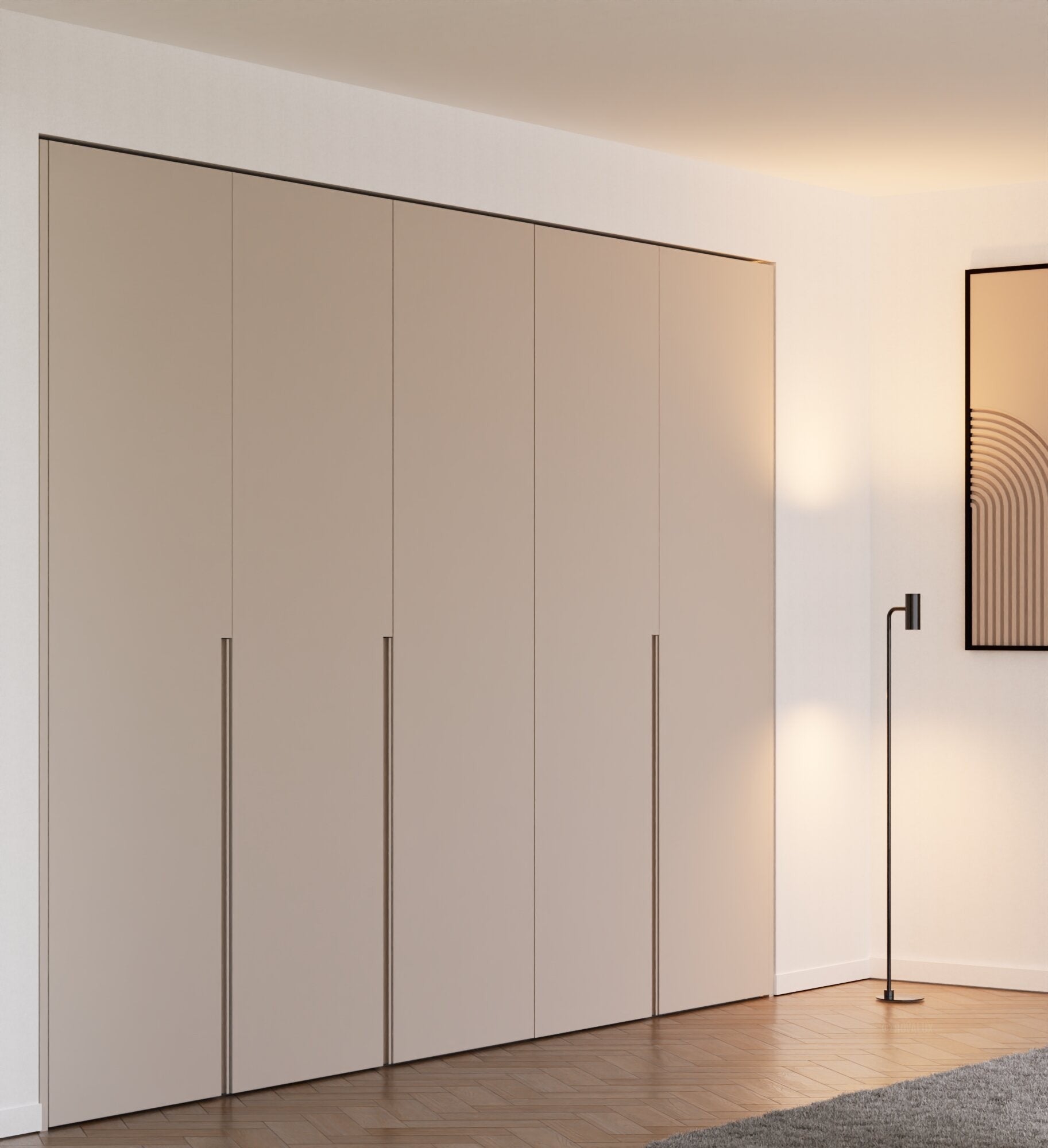 AVENA - Customizable dressing wardrobe with hinged doors - Rovalux