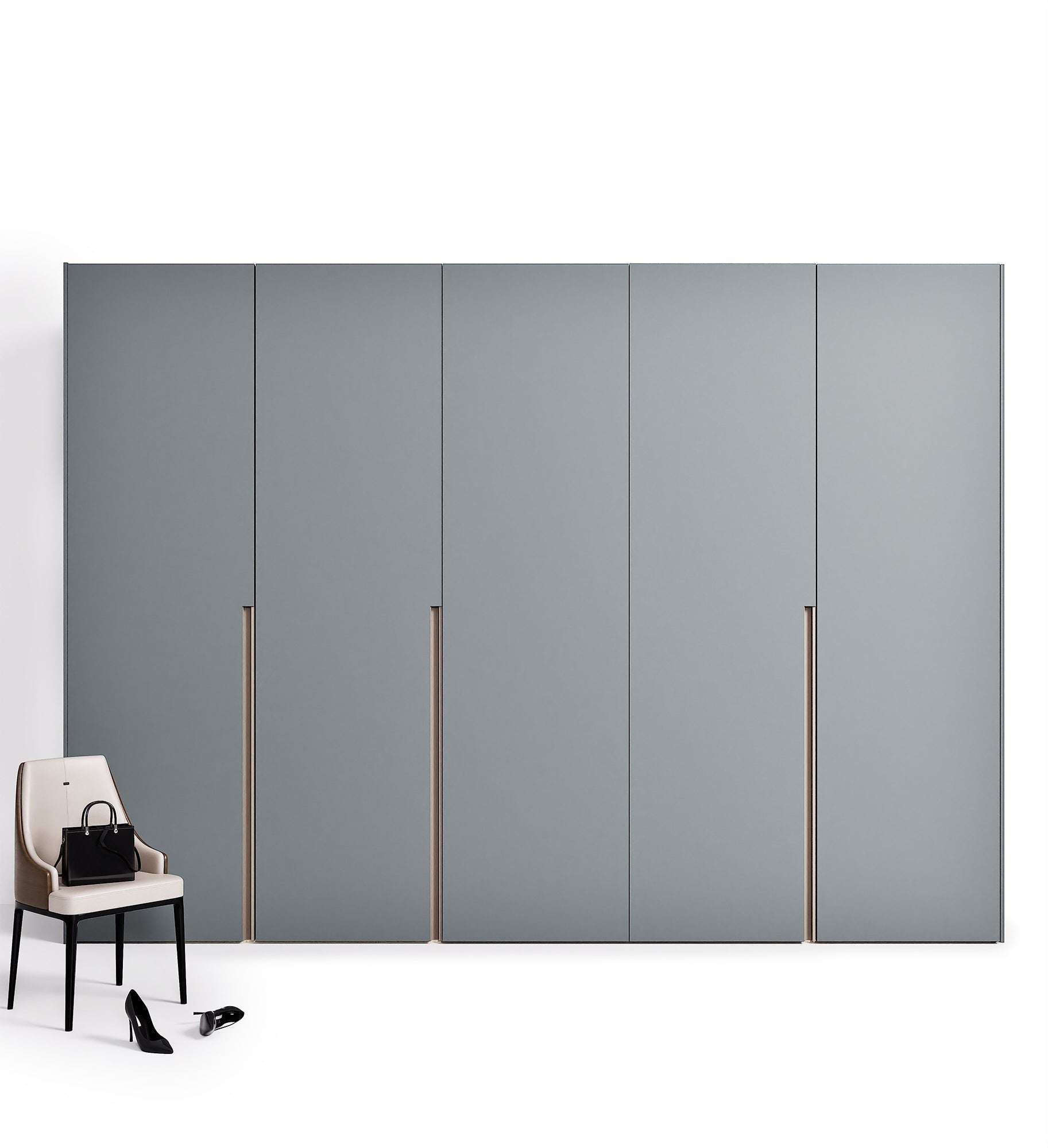 AVENA - Customizable dressing wardrobe with hinged doors - Rovalux