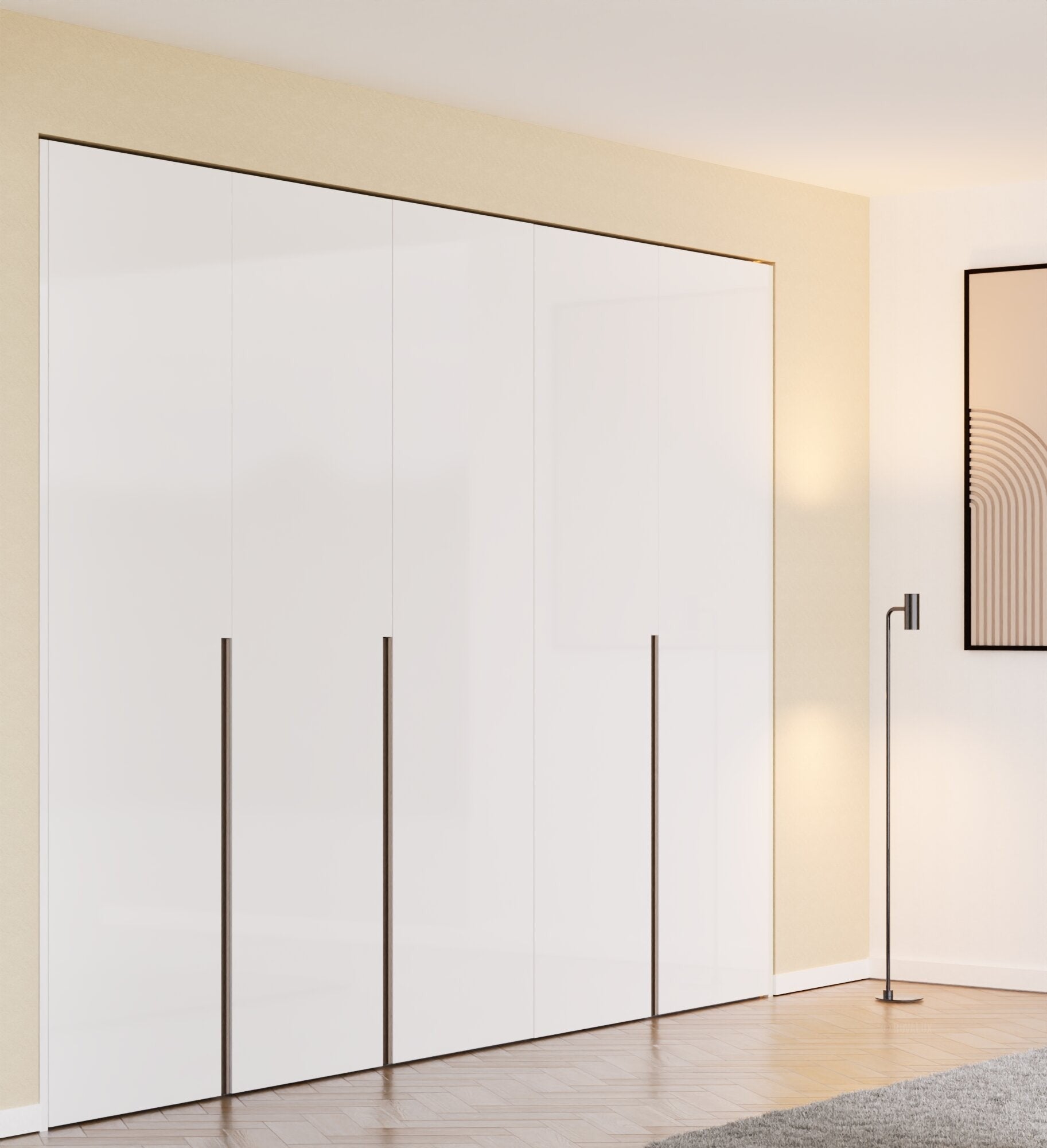AVENA - Customizable dressing wardrobe with hinged doors - Rovalux