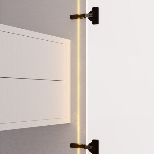 AVENA - Customizable dressing wardrobe with hinged doors - Rovalux