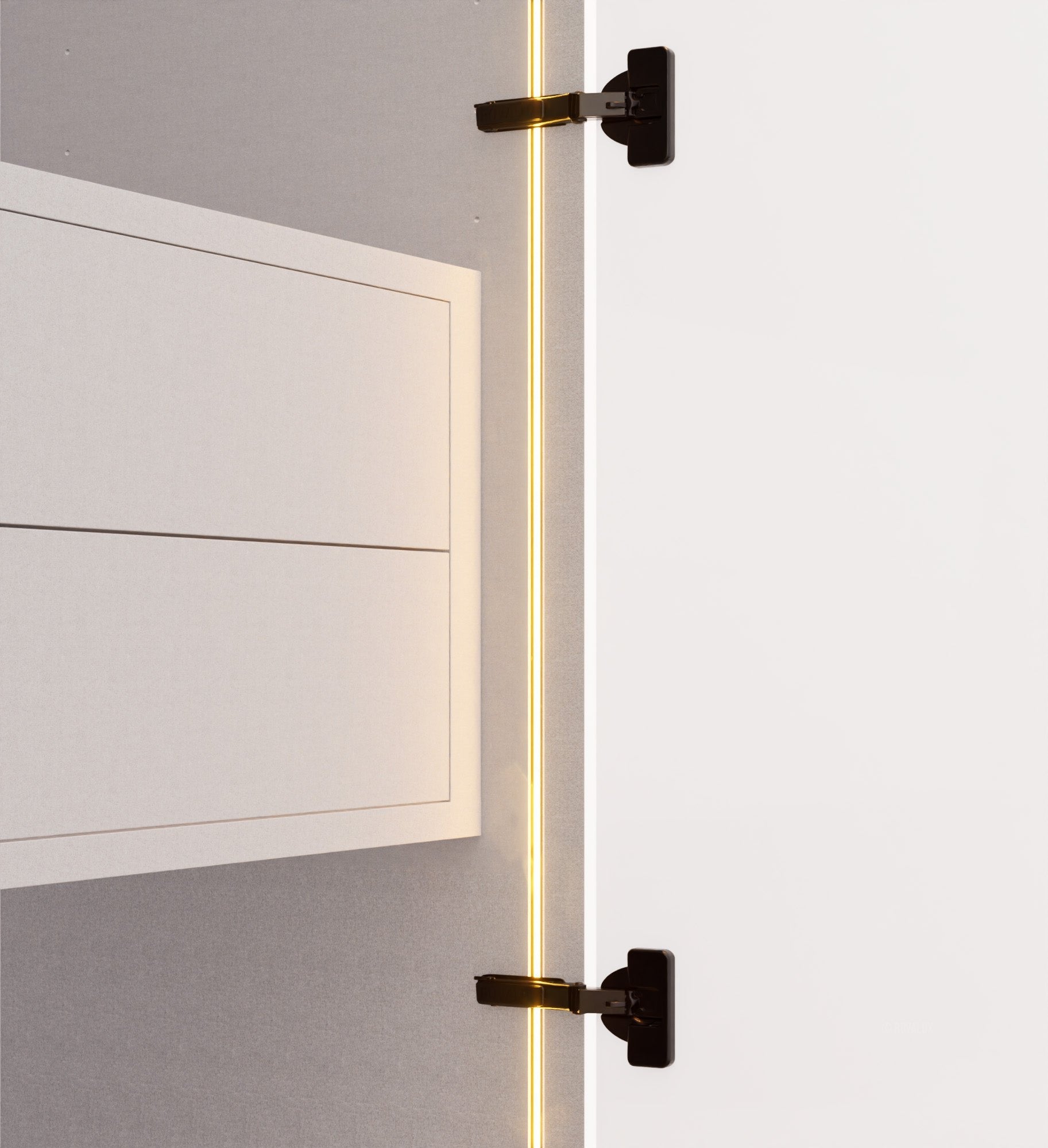 AVENA - Customizable dressing wardrobe with hinged doors - Rovalux