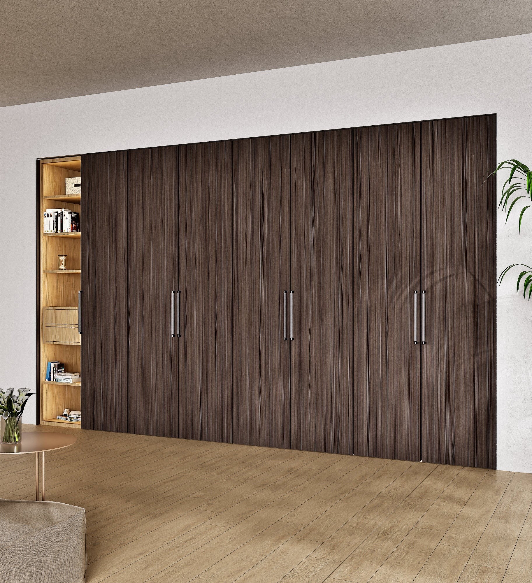 Arbora Manera - Customizable dressing wardrobe with hinged doors - Rovalux