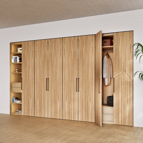 Arbora Manera - Customizable dressing wardrobe with hinged doors - Rovalux