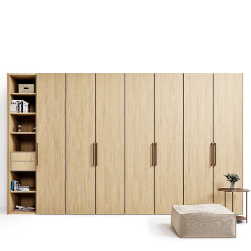 Arbora Manera - Customizable dressing wardrobe with hinged doors - Rovalux