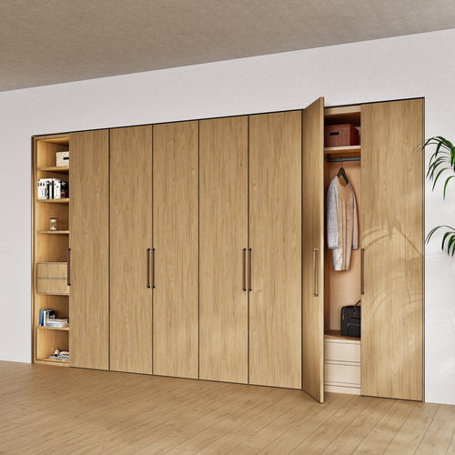 Arbora Manera - Customizable dressing wardrobe with hinged doors - Rovalux