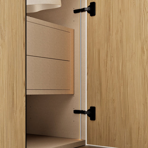 Arbora Manera - Customizable dressing wardrobe with hinged doors - Rovalux