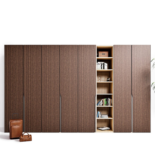 Elegance Arden - Customizable dressing wardrobe with hinged doors - Rovalux