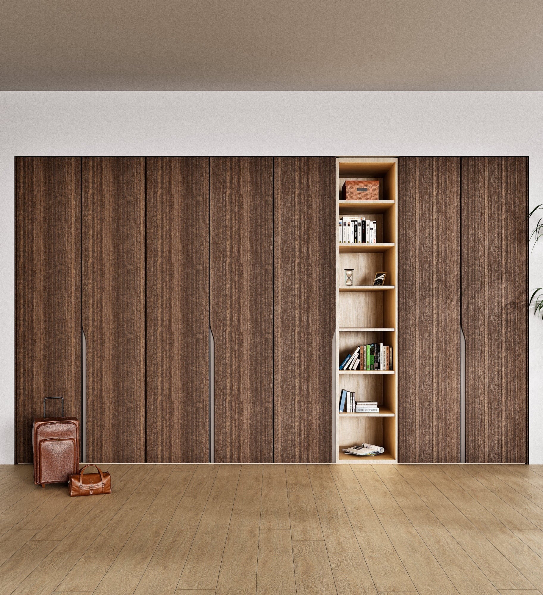Elegance Arden - Customizable dressing wardrobe with hinged doors - Rovalux