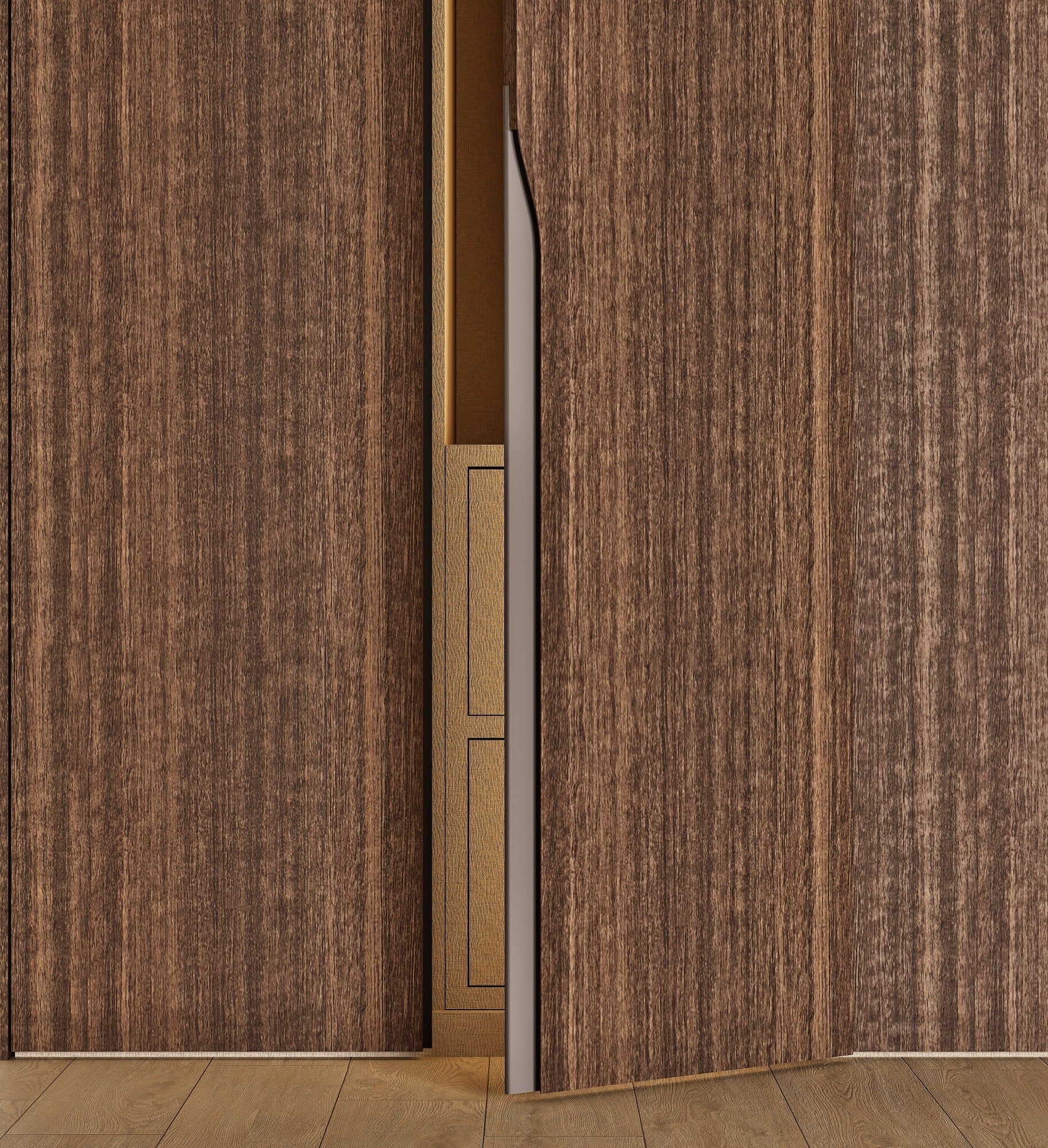 Elegance Arden - Customizable dressing wardrobe with hinged doors - Rovalux