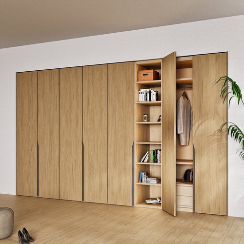 Elegance Arden - Customizable dressing wardrobe with hinged doors - Rovalux