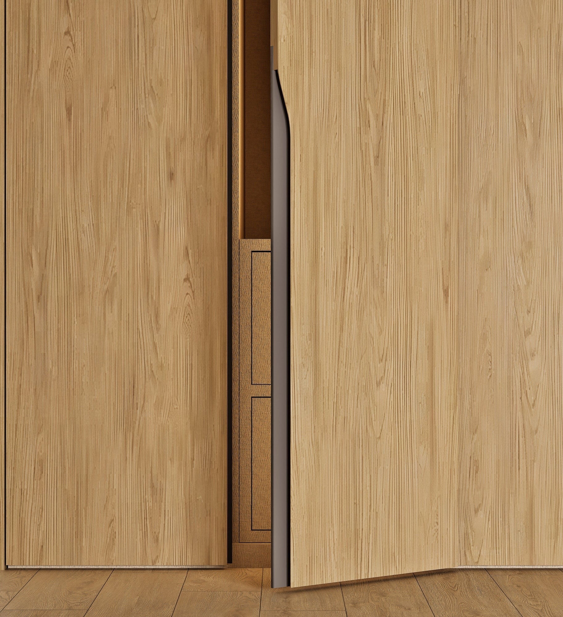 Elegance Arden - Customizable dressing wardrobe with hinged doors - Rovalux