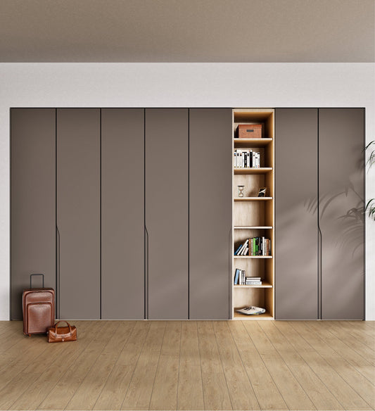 Elegance Arden - Customizable dressing wardrobe with hinged doors - Rovalux