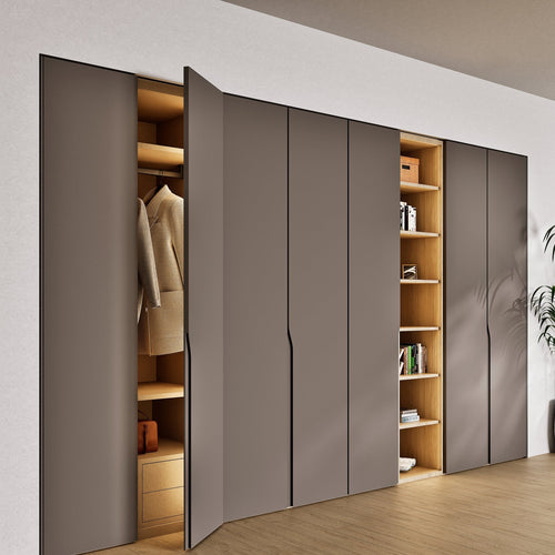 Elegance Arden - Customizable dressing wardrobe with hinged doors - Rovalux