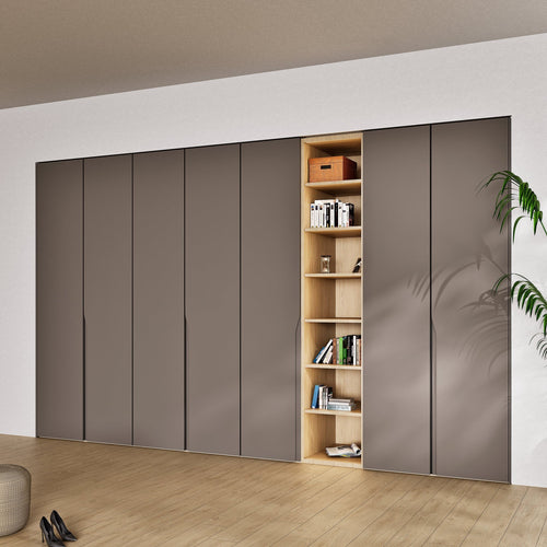 Elegance Arden - Customizable dressing wardrobe with hinged doors - Rovalux