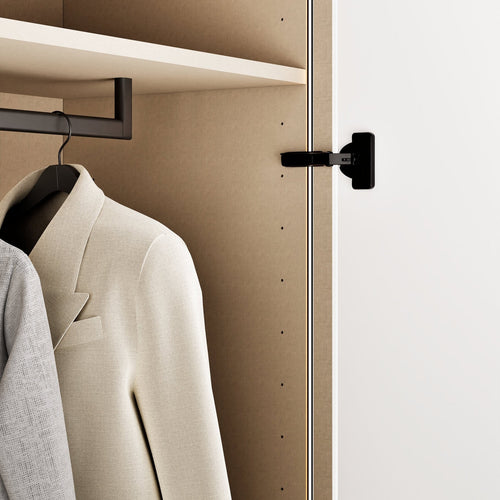 Elegance Arden - Customizable dressing wardrobe with hinged doors - Rovalux