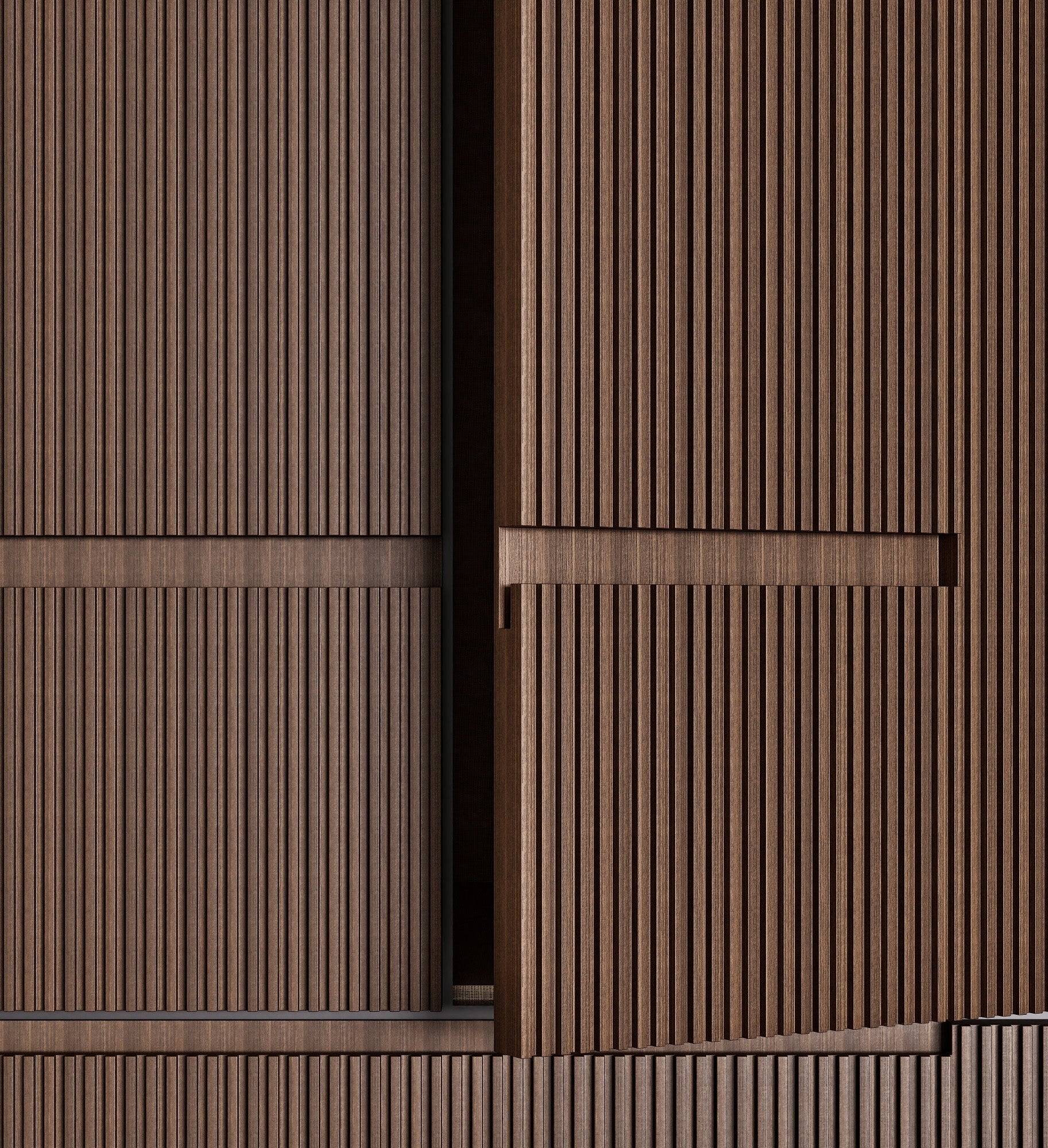 Fluvia Trama - Customizable dressing wardrobe with hinged doors - Rovalux