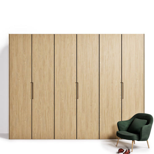 Minera Nova - Customizable dressing wardrobe with hinged doors - Rovalux