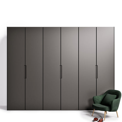 Minera Nova - Customizable dressing wardrobe with hinged doors - Rovalux