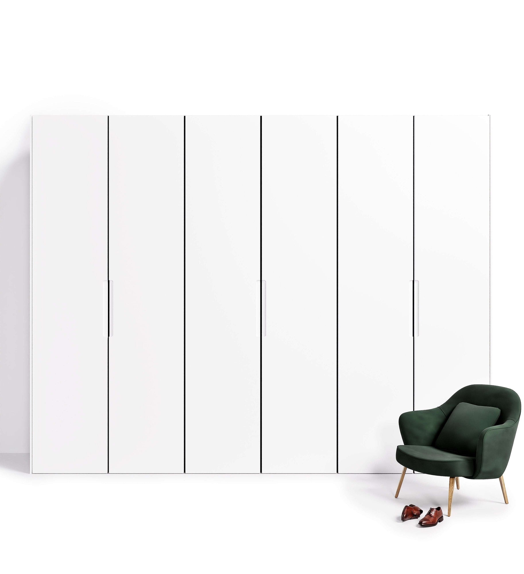 Minera Nova - Customizable dressing wardrobe with hinged doors - Rovalux