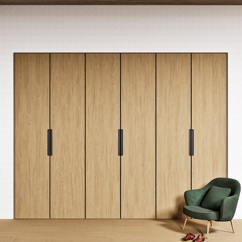 Minera Nova - Customizable dressing wardrobe with hinged doors - Rovalux