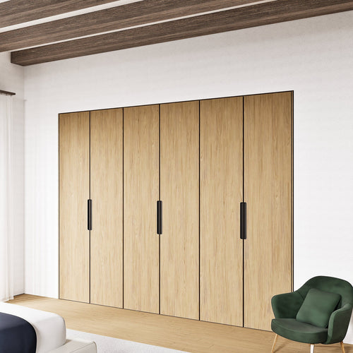 Minera Nova - Customizable dressing wardrobe with hinged doors - Rovalux