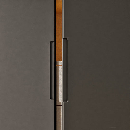 Minera Nova - Customizable dressing wardrobe with hinged doors - Rovalux