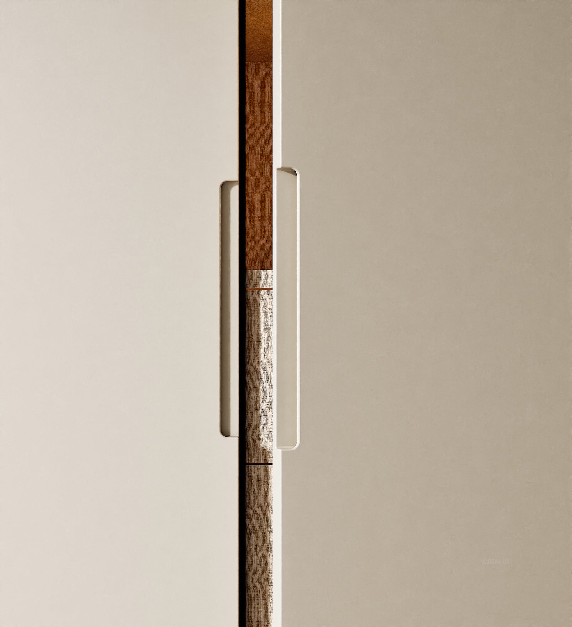 Minera Nova - Customizable dressing wardrobe with hinged doors - Rovalux