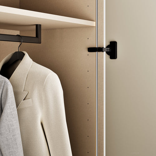 Minera Nova - Customizable dressing wardrobe with hinged doors - Rovalux